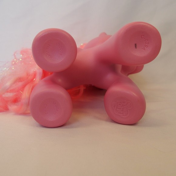 My Little Pony Pinkie Pie 8” Tall Styling Glitter Hair Pony MLP 2008 - Picture 7 of 8